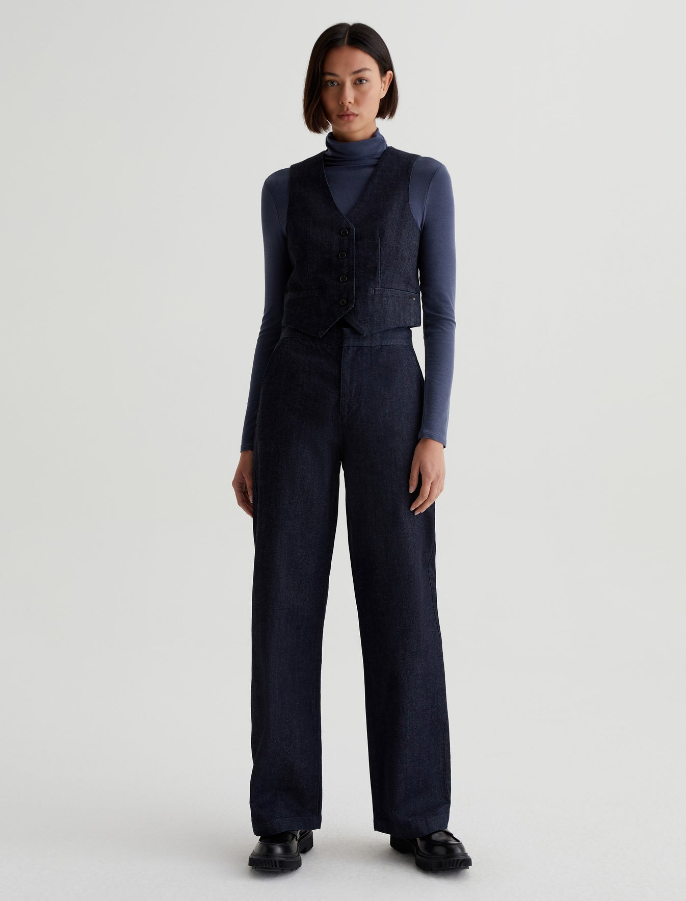 Tailored Kora|High-Rise Wide Leg